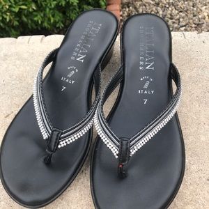 Italian Shoemakers Wedge Sandals